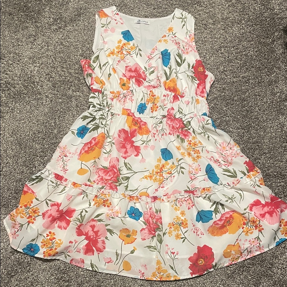 Floral Sleeveless Dress